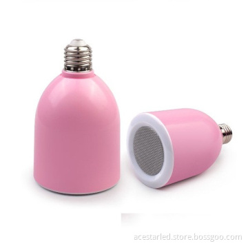 Pink Music Light with High Quality Bluetooth Speaker